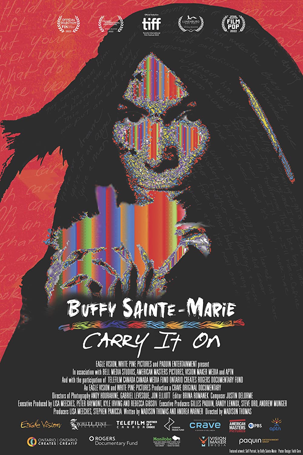Buffy Sainte-Marie – Carry It On – Nov. 14th @7:00pm